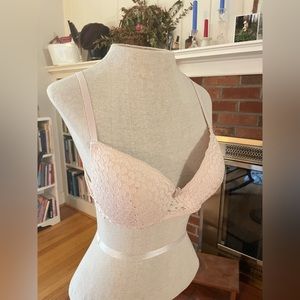 Laura Ashley - Pink Lace Bra